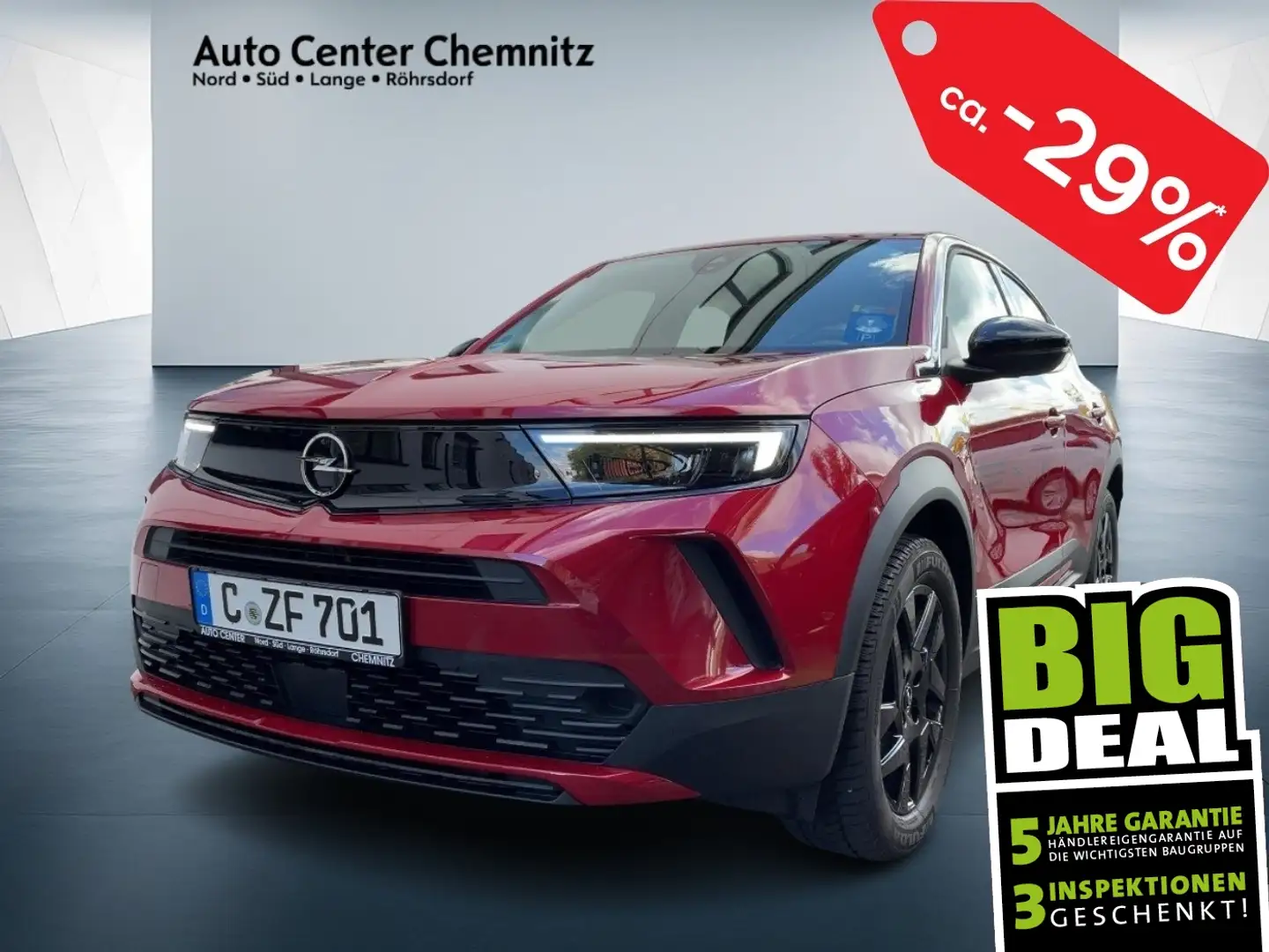 Opel Mokka 1.2 Elegance LED/WinterPaket/PDC/Kamera Rot - 1