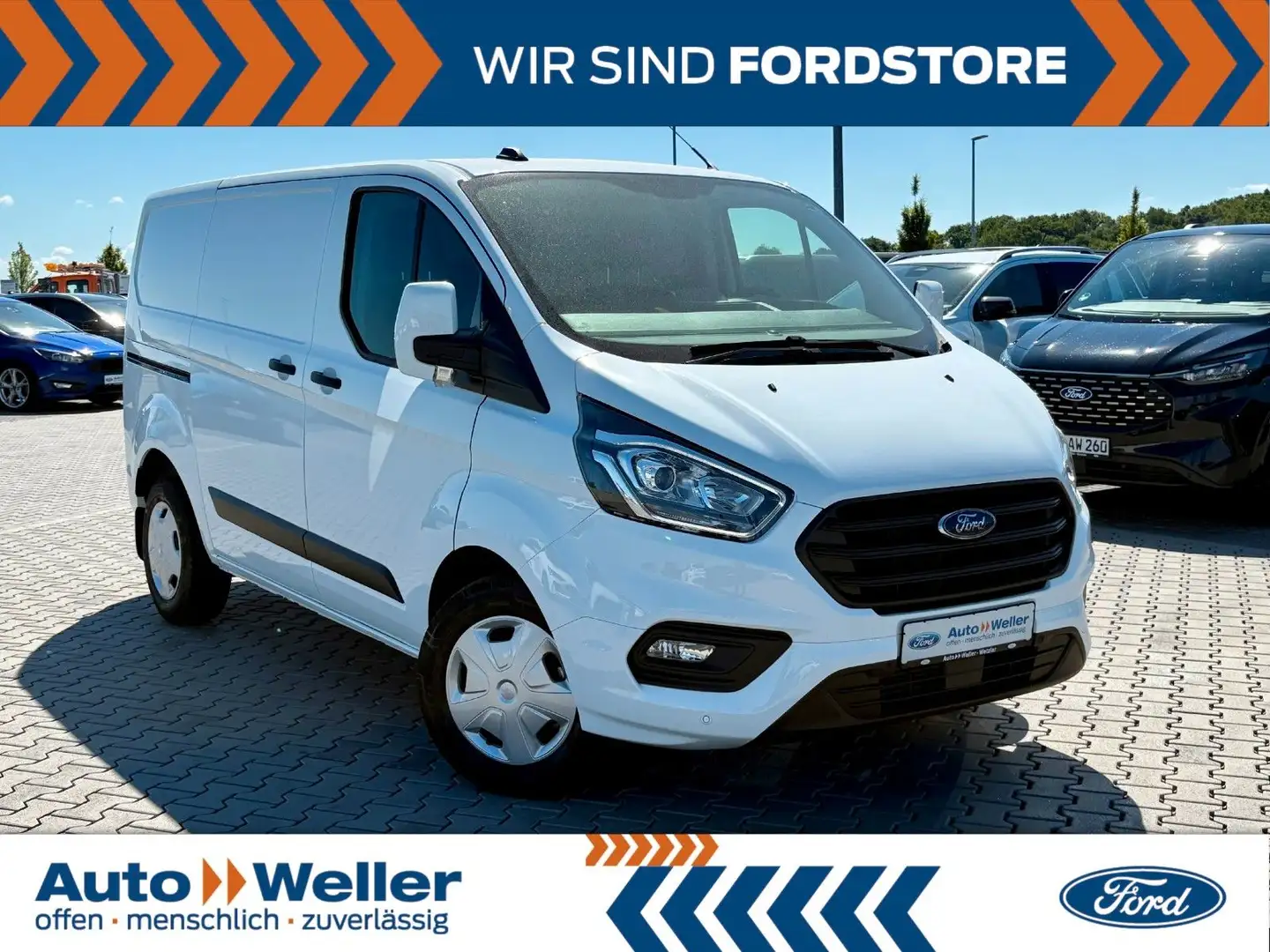 Ford Transit Custom Kasten Trend 320 L1 2.0 TDCi Weiß - 1