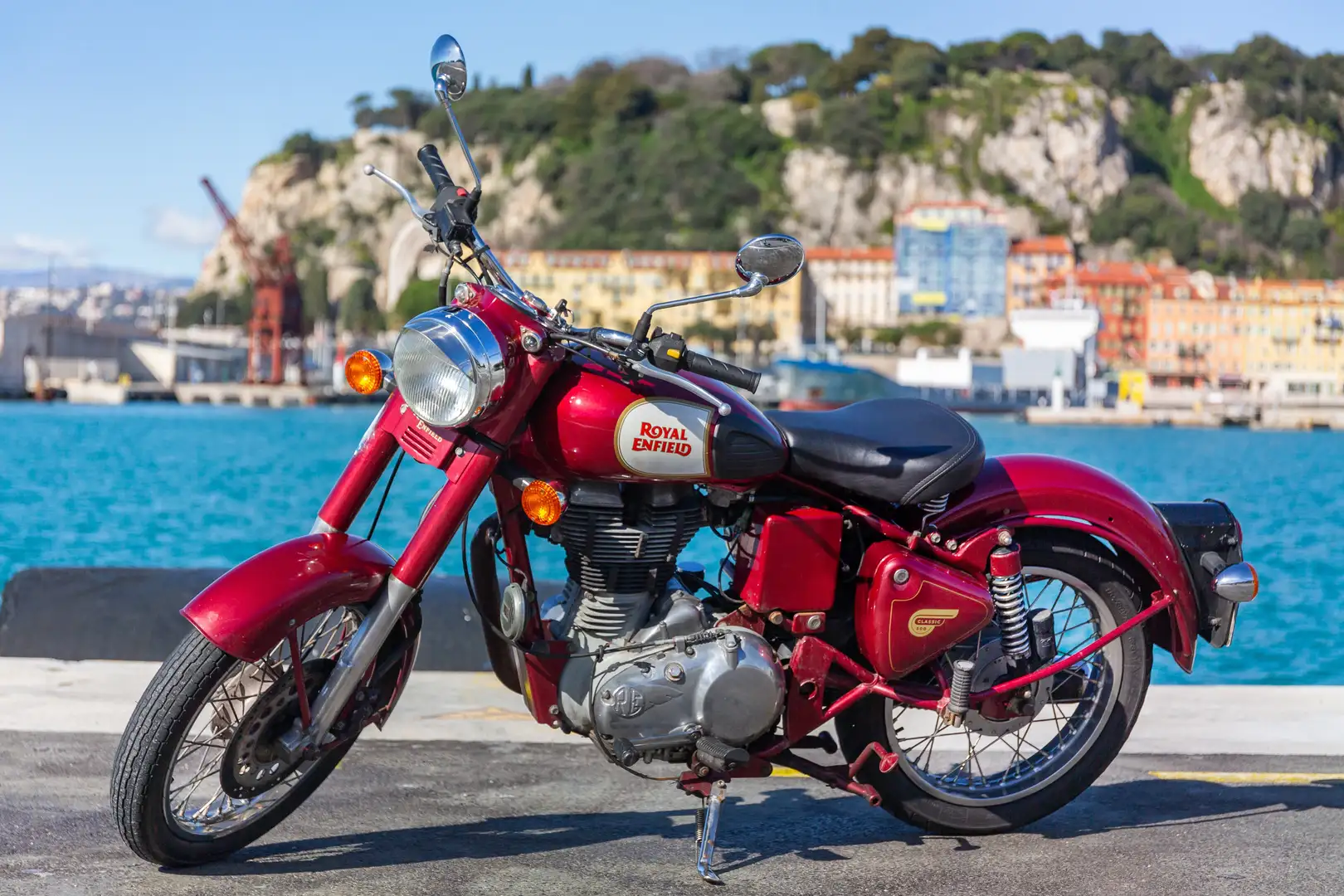 Royal Enfield Bullet 500 Bullet Classic Rosso - 1