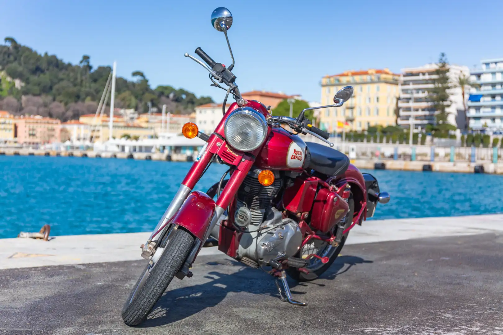 Royal Enfield Bullet 500 Bullet Classic Rosso - 2