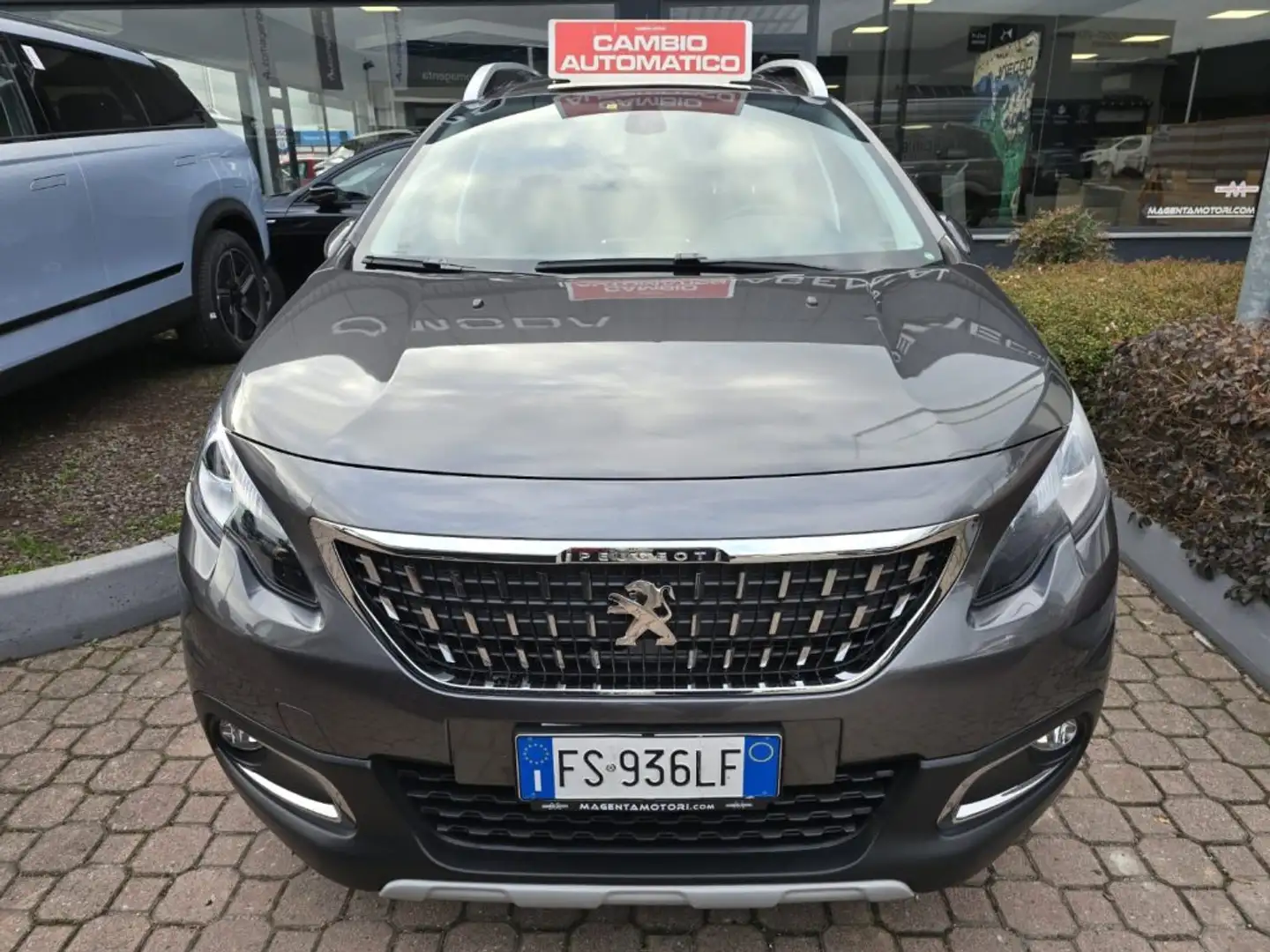 Peugeot 2008 -CAMBIO AUTOMATICO,PureTech Turbo 110 EAT6 Allure Grigio - 2