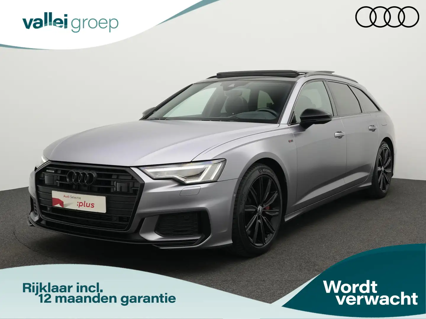 Audi A6 Avant 55 TFSI e 367 pk S-tronic quattro Competitio Gris - 1