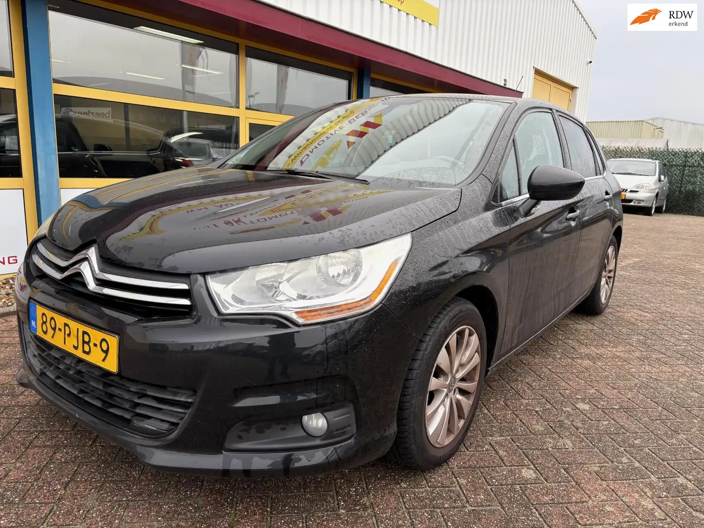 Citroen C4 1.6 VTi Tendance leder airco Schwarz - 1