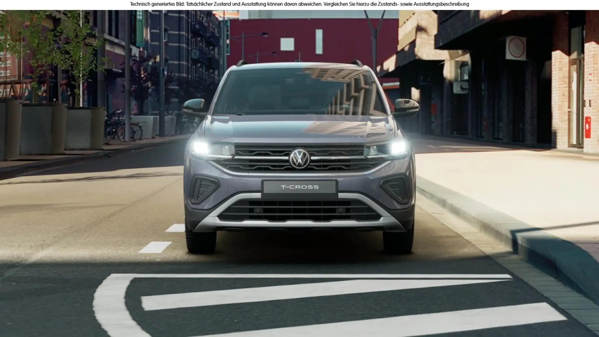 Volkswagen T-Cross 1.0 TSI DSG Goal LED Navi AHK SHZ ACC Klima Navi Grau - 2