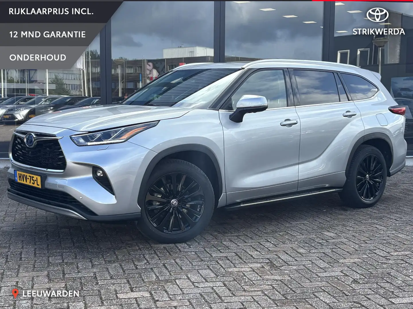 Toyota Highlander 2.5 AWD Hybrid Premium | Demo | Grijs - 1