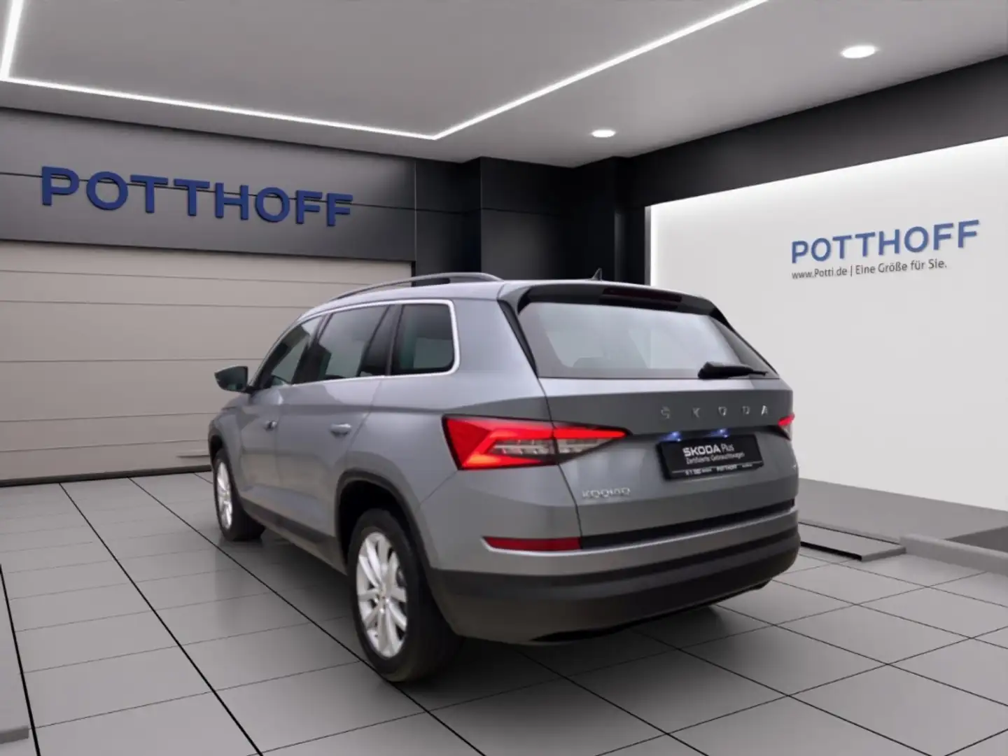 Skoda Kodiaq 2.0 TSI DSG 4x4 AMBITION NAVI SITZHZG ICC PDC Grau - 2