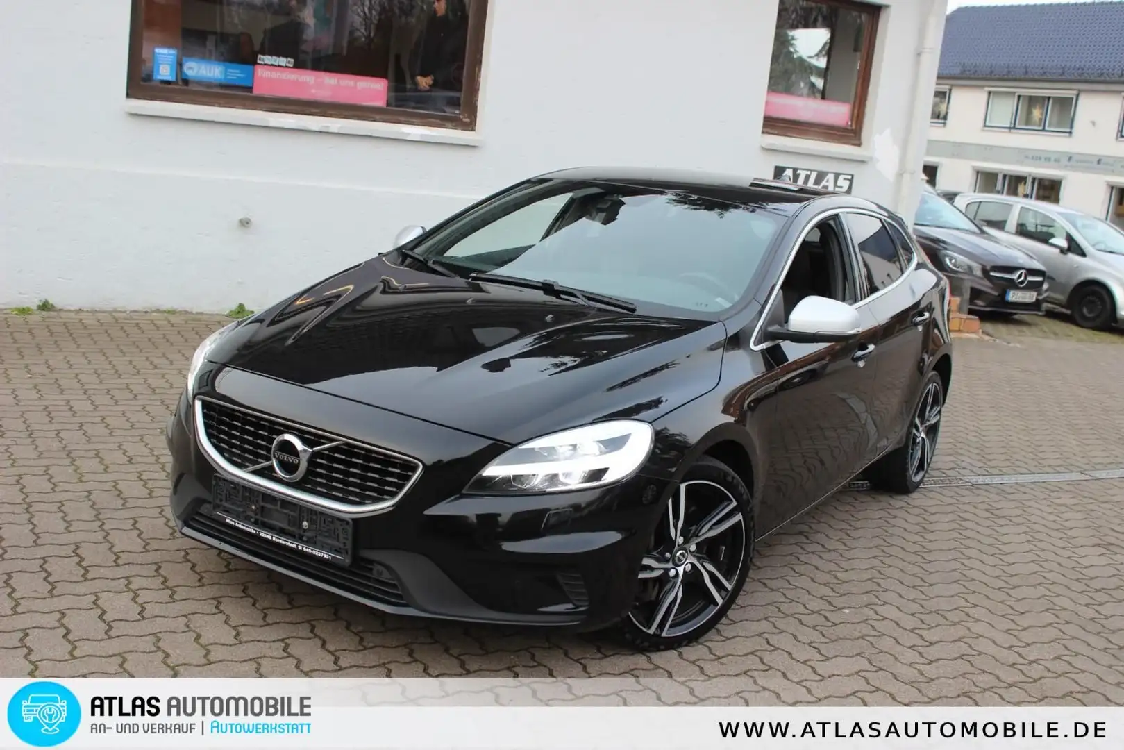 Volvo V40 R-Design LEDER=NAVI=LED Leuchte= Negro - 1