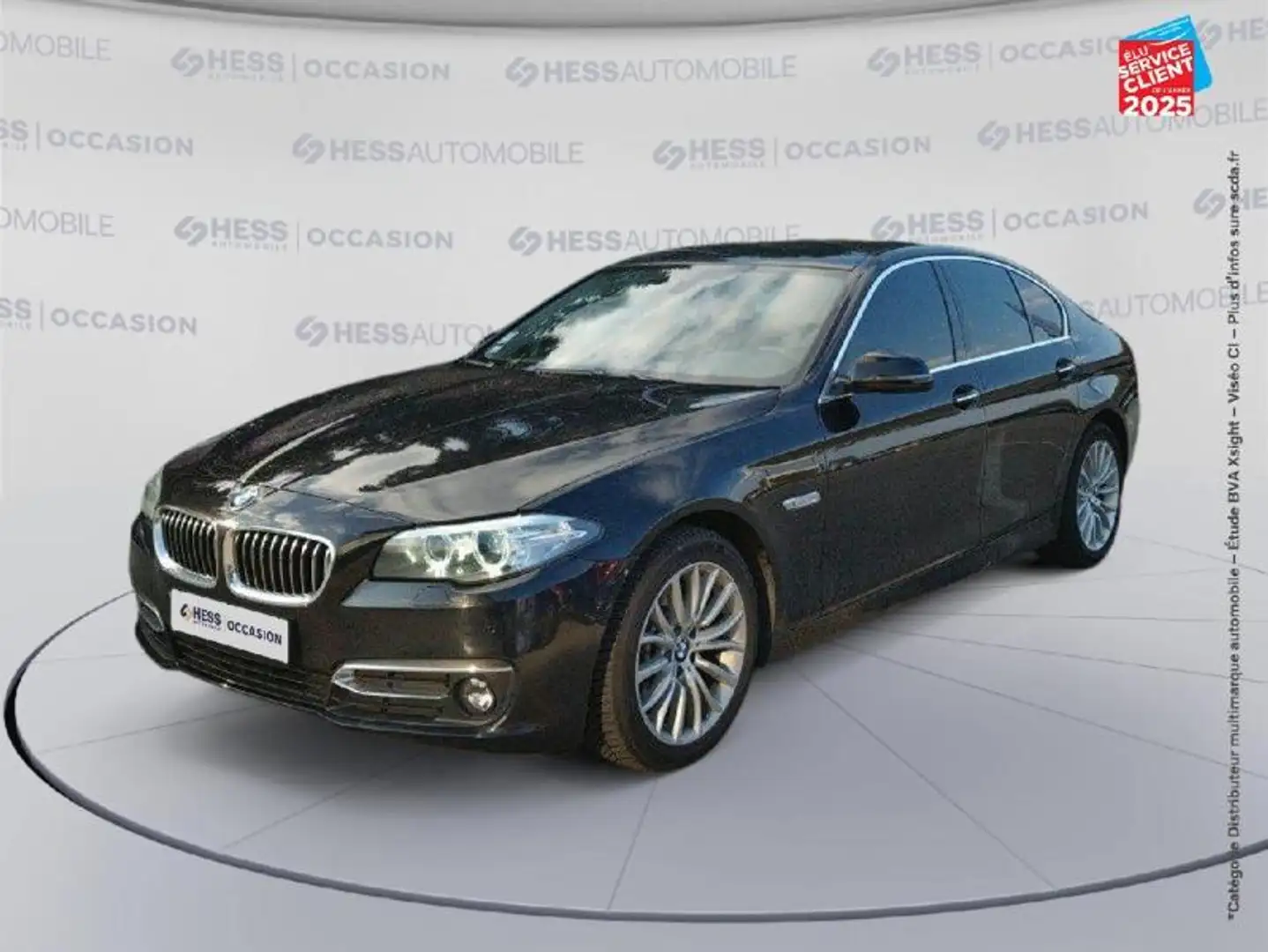 BMW 520 520dA 190ch Luxury Sieges chauf/cuir GPS Radar AR - 1