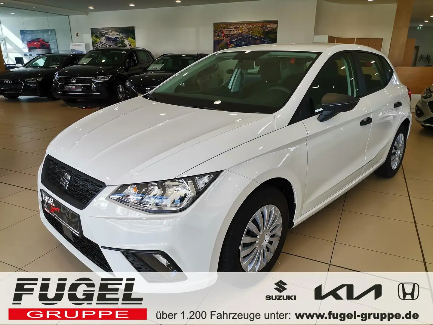 SEAT Ibiza 1.0 MPI Reference PDC|Klima|DAB+Radio Weiß - 1