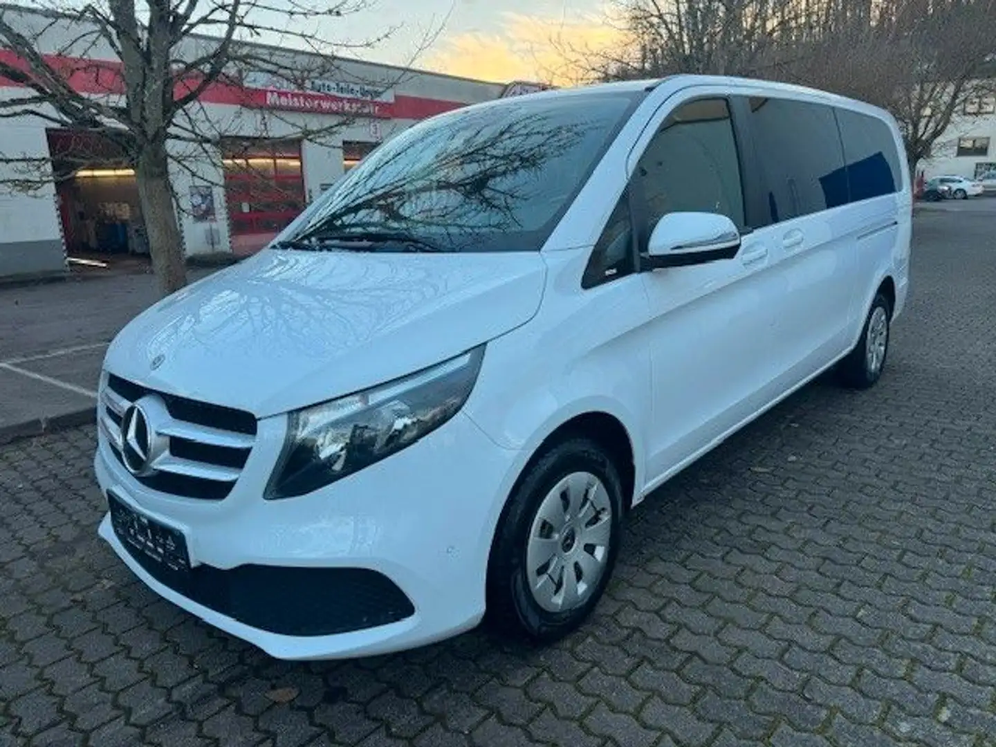 Mercedes-Benz V 220 d Extralang Assistenten KAMERA Tempomat Weiß - 1