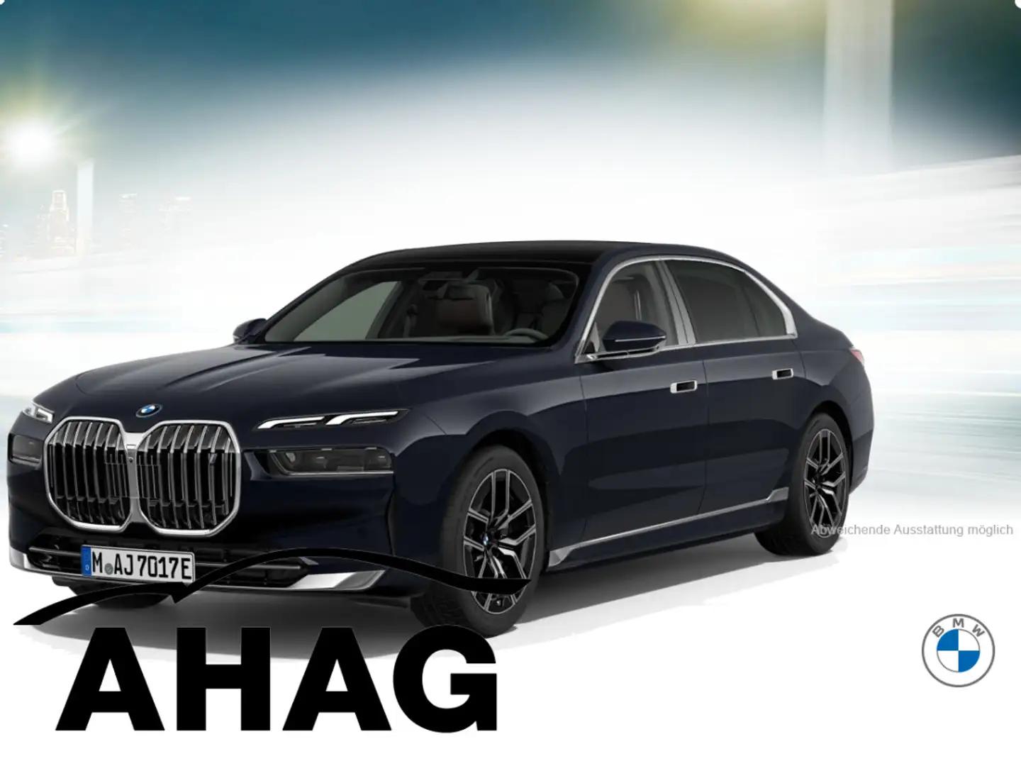 BMW i7 eDrive50 Innovationsp. Integal-Aktivlenk. Schwarz - 2