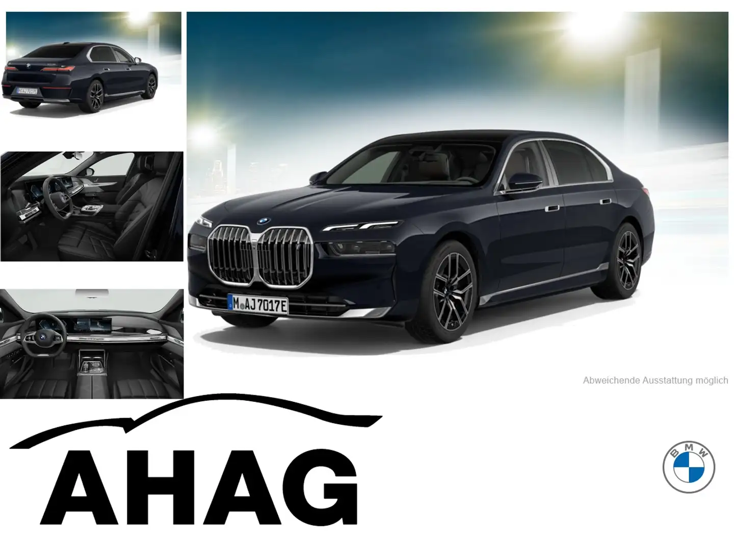 BMW i7 eDrive50 Innovationsp. Integal-Aktivlenk. Schwarz - 1