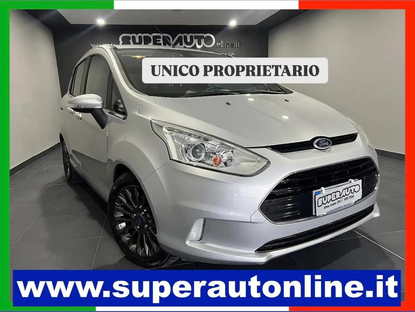 Ford B-Max 1.5 TDCi 75 CV Titanium Argento - 1