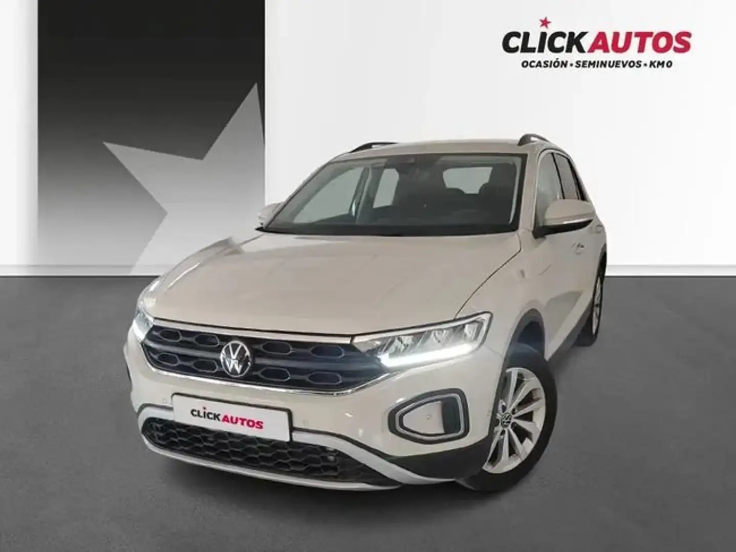 Volkswagen T-Roc 1.0 TSI Más 85kW Gris - 1