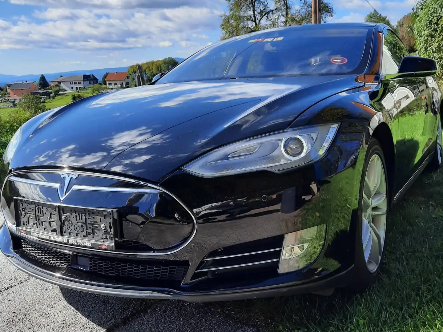 Tesla Model S Model S 85kWh (mit Batterie) Schwarz - 1