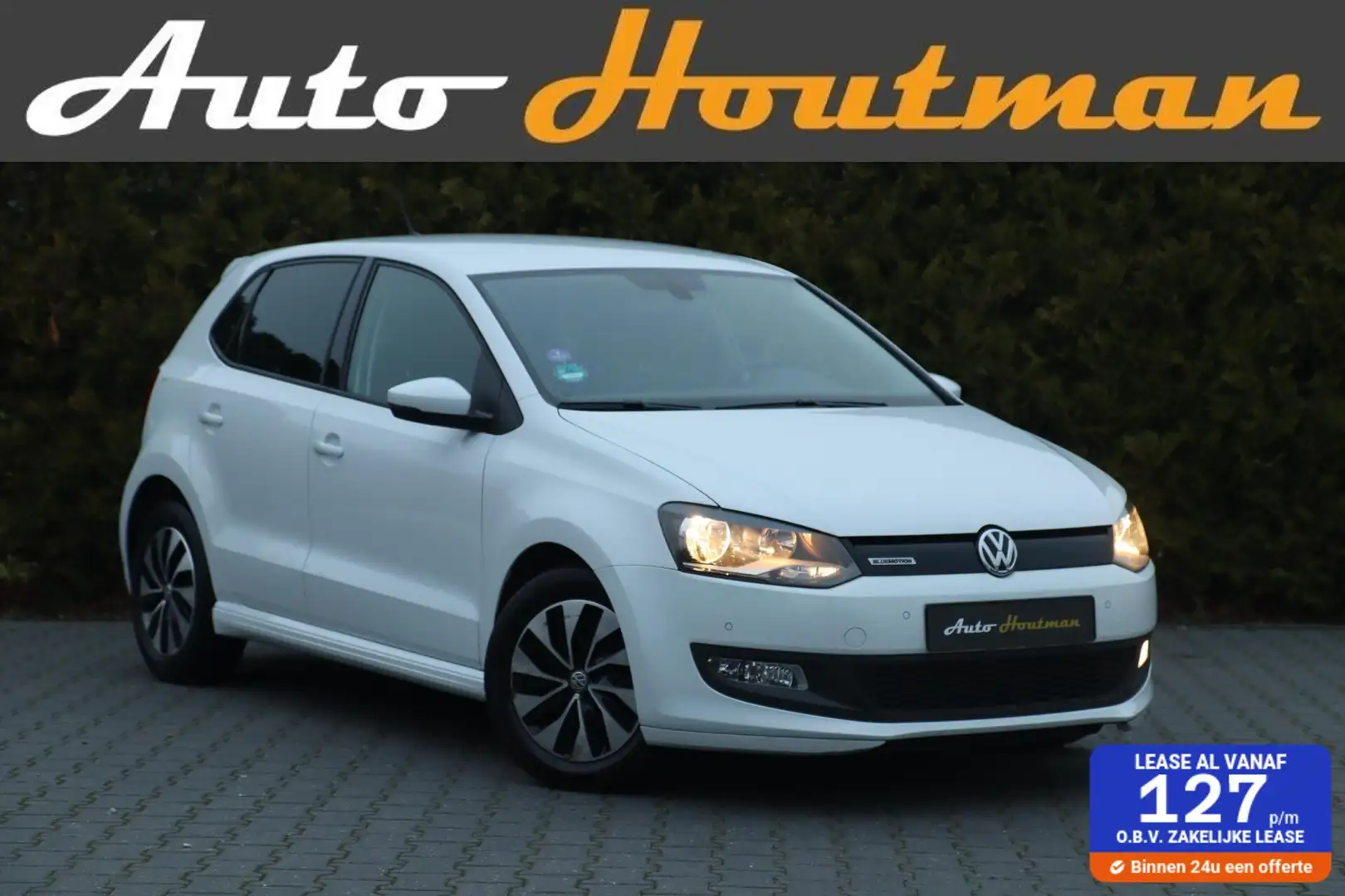 Volkswagen Polo 1.0 BlueMotion Connected Series Carplay|Cruise|Lmv Blanc - 1