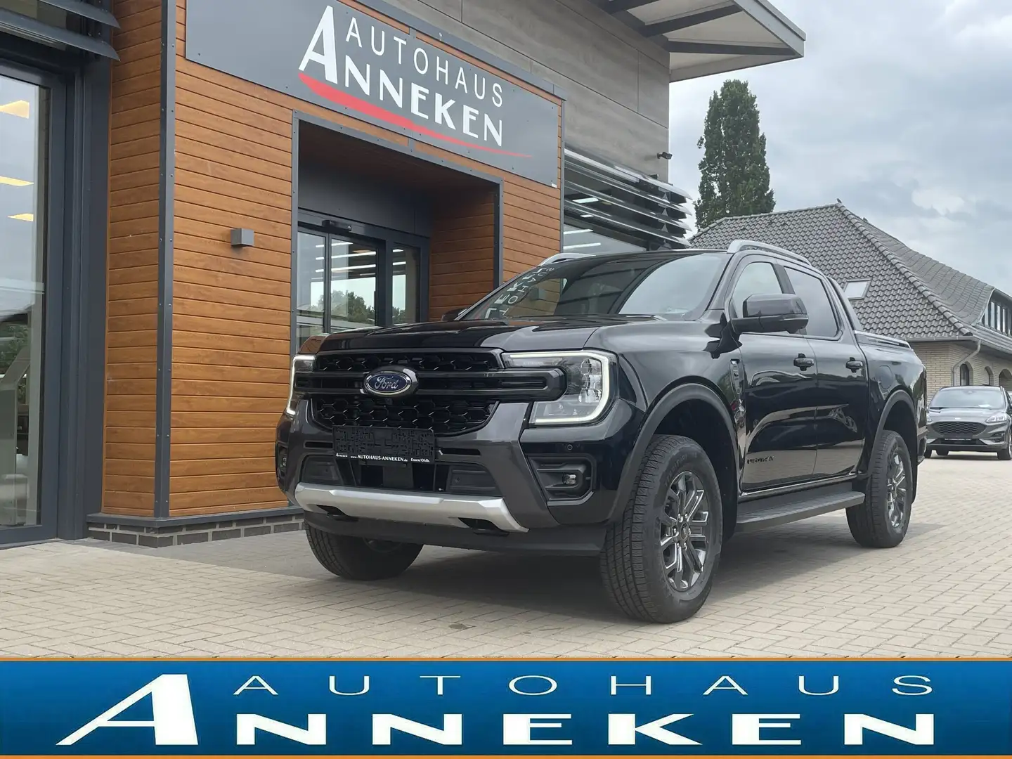 Ford Ranger 3.0 V6 Wildtrak e-4WD DoKa*ACC*E-ROLLO* Noir - 1