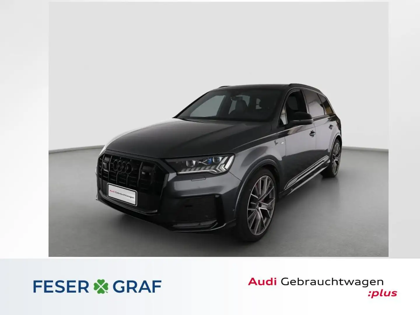 Audi Q7 50 TDI - S line - Competition plus - 7 SITZER Grau - 1