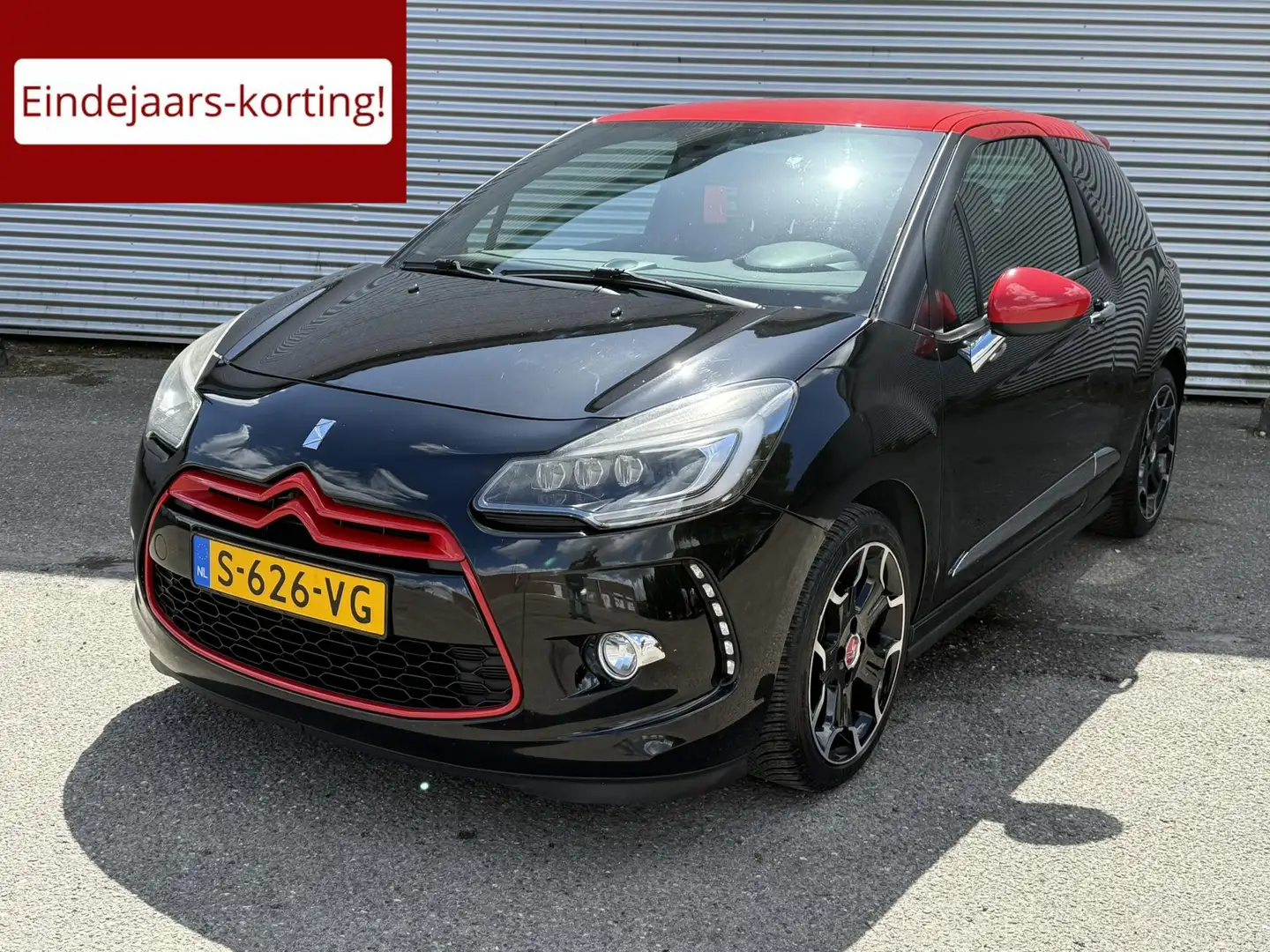 Citroen DS3 1.6 Sport Chic|Leer|Cruise|156PK Noir - 1