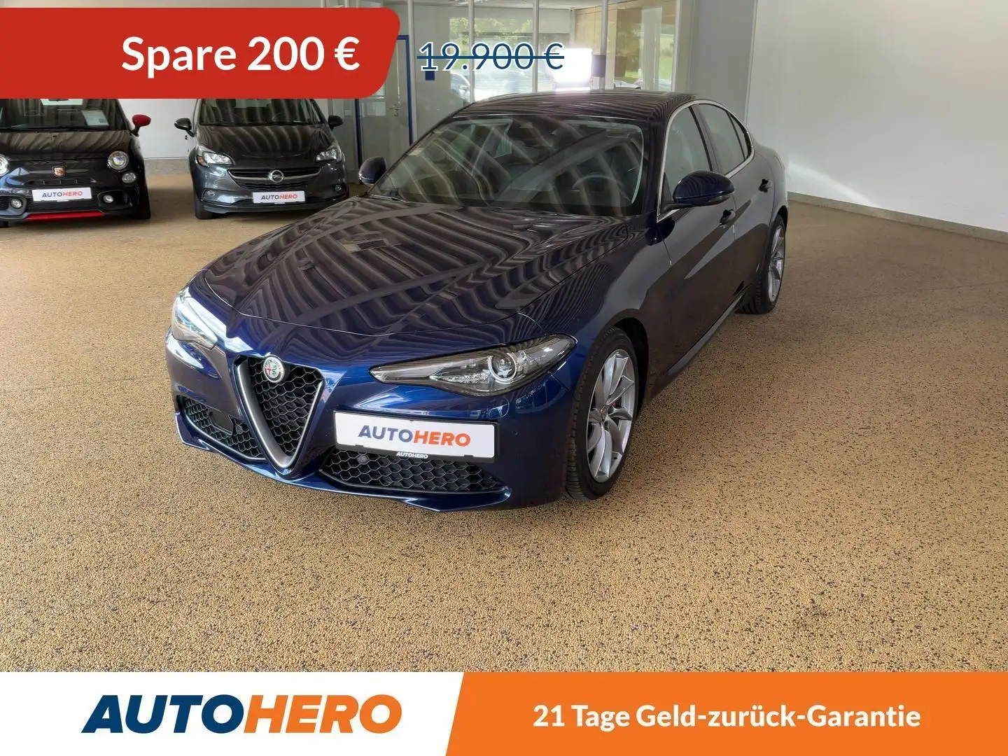 Alfa Romeo Giulia 2.2 JTDM Super Aut.*XENON*NAVI*CAM*TEMPO*PDC*KLIMA Blau - 1