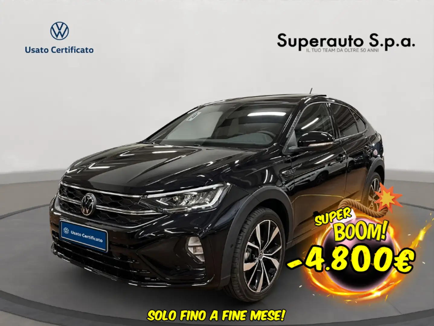 Volkswagen Taigo 1.0 TSI 110 CV DSG R-Line Nero - 1