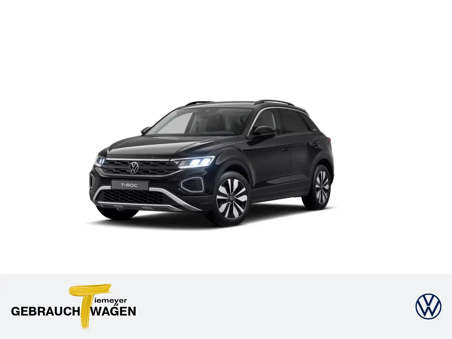 Volkswagen T-Roc 1.0 TSI GOAL NAVI SITZHZ LED PDC Schwarz - 1