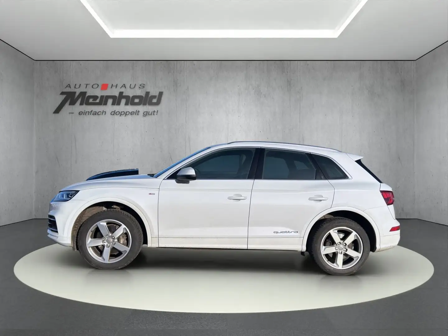 Audi Q5 40 TDI quattro S tronicS-Line 2x, AHK, Standh Weiß - 2