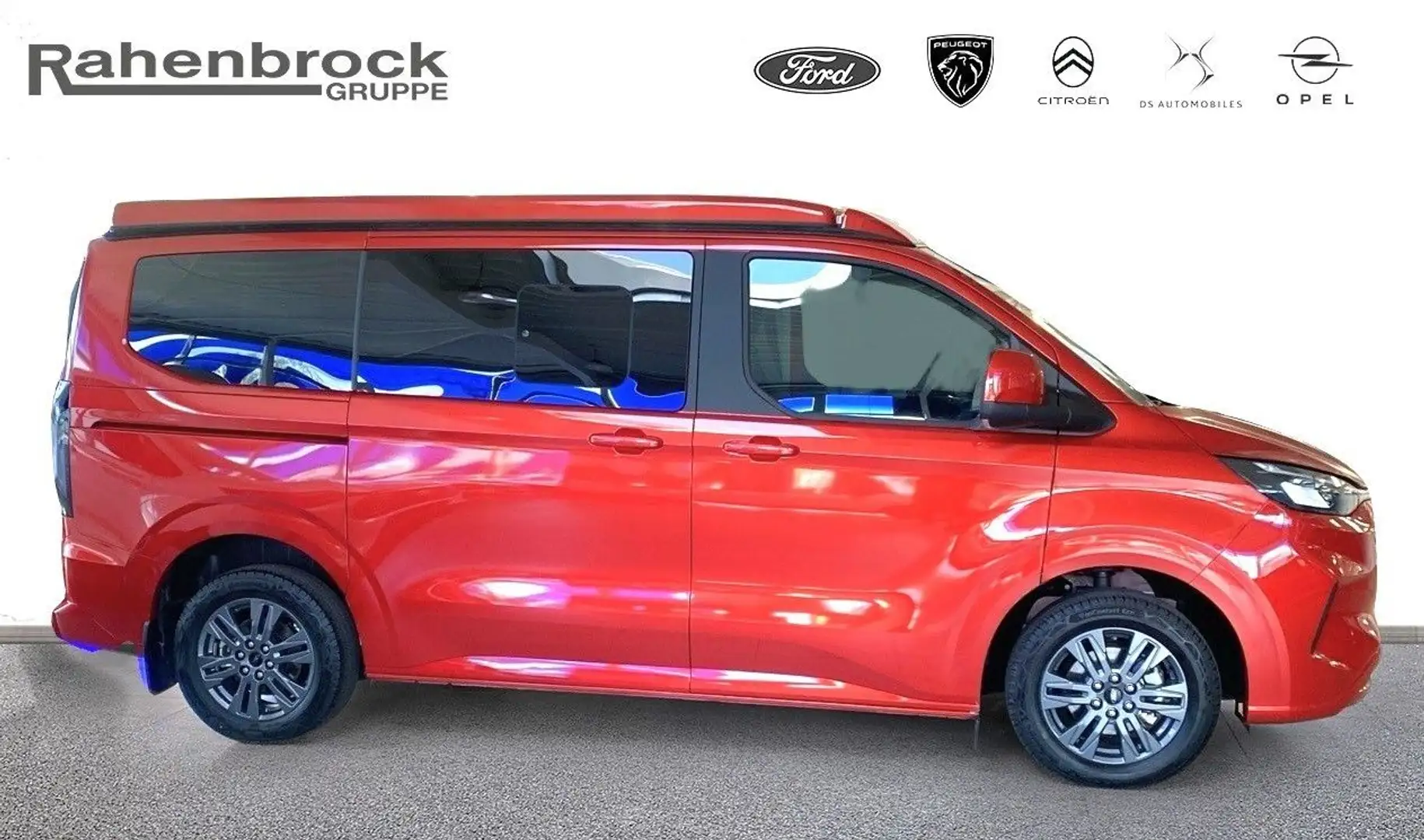 Ford Tourneo Custom L1 Titanium Nugget Aufstelldach Rot - 2