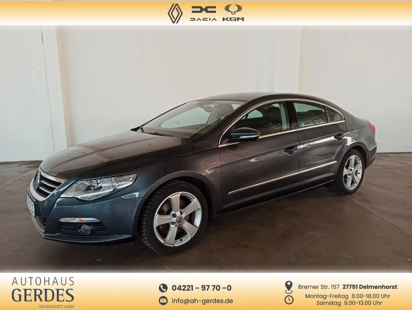 Volkswagen Passat CC Basis 1.8 TSI Gris - 1