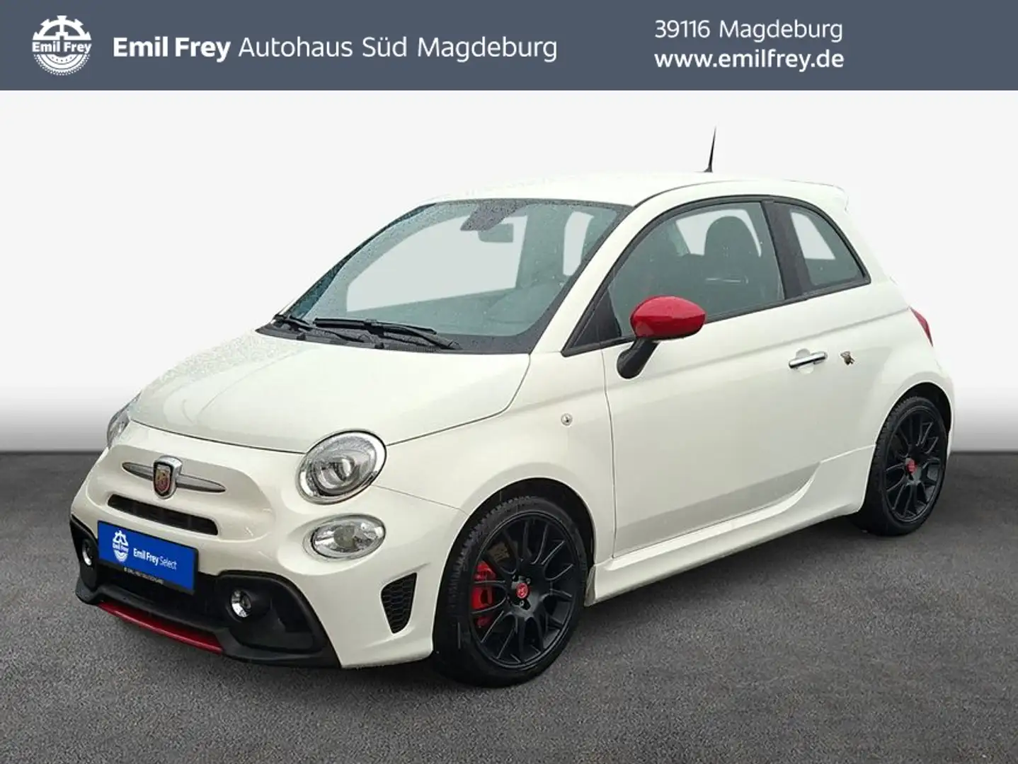 Fiat 595 aut. Abarth Weiß - 1