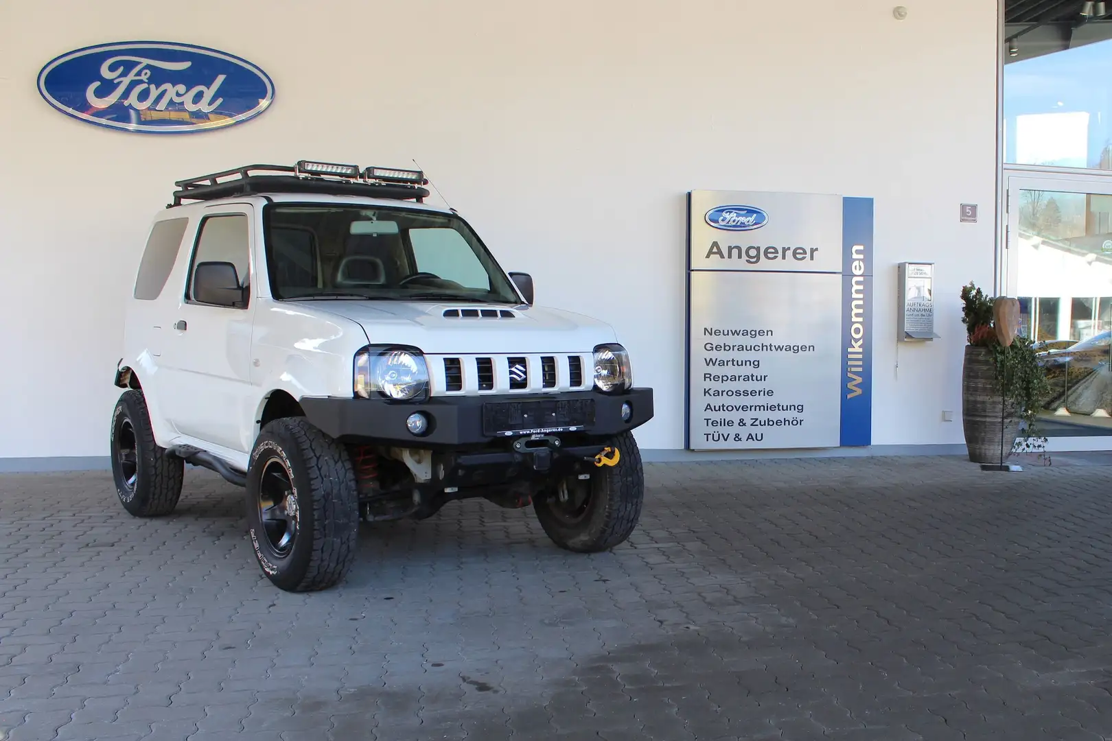 Suzuki Jimny Spezialumbau 4x4 Feuerverzinkt Edelstahl Höher Blanc - 1