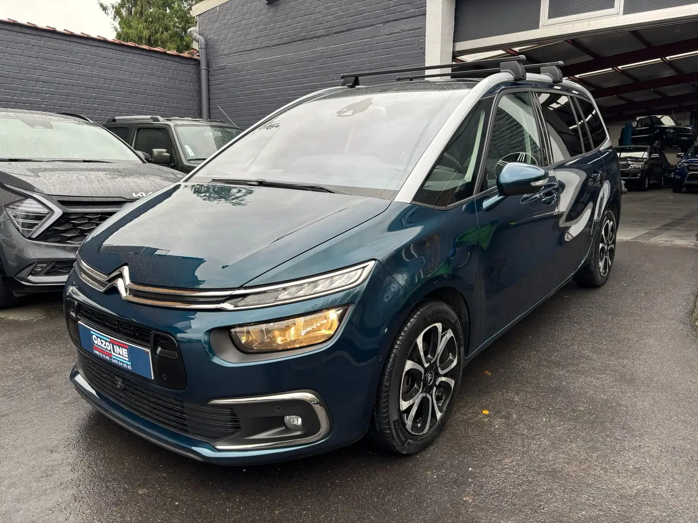 Citroen C4 SpaceTourer 1.5 hdi 7pl * moteur neuf et car pass* Belge Blauw - 1