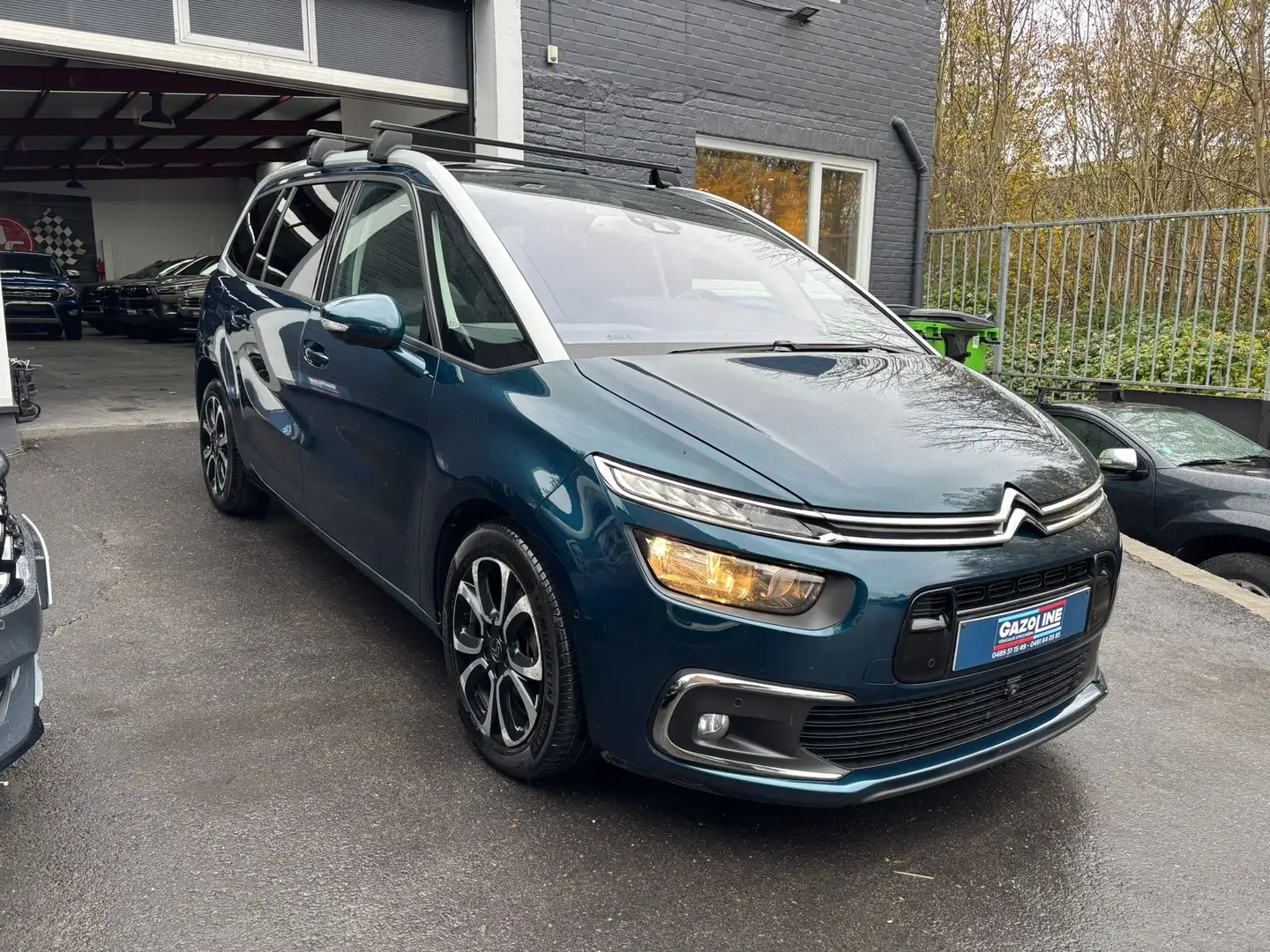 Citroen C4 SpaceTourer 1.5 hdi 7pl * moteur neuf et car pass* Belge Blauw - 2