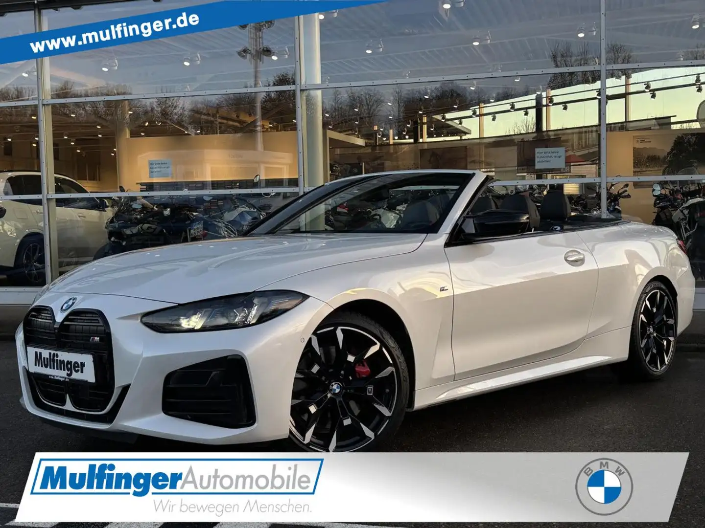BMW 440 Mi xCabrio M PRO Standh.HUD ACC SurView 19" LED Weiß - 1