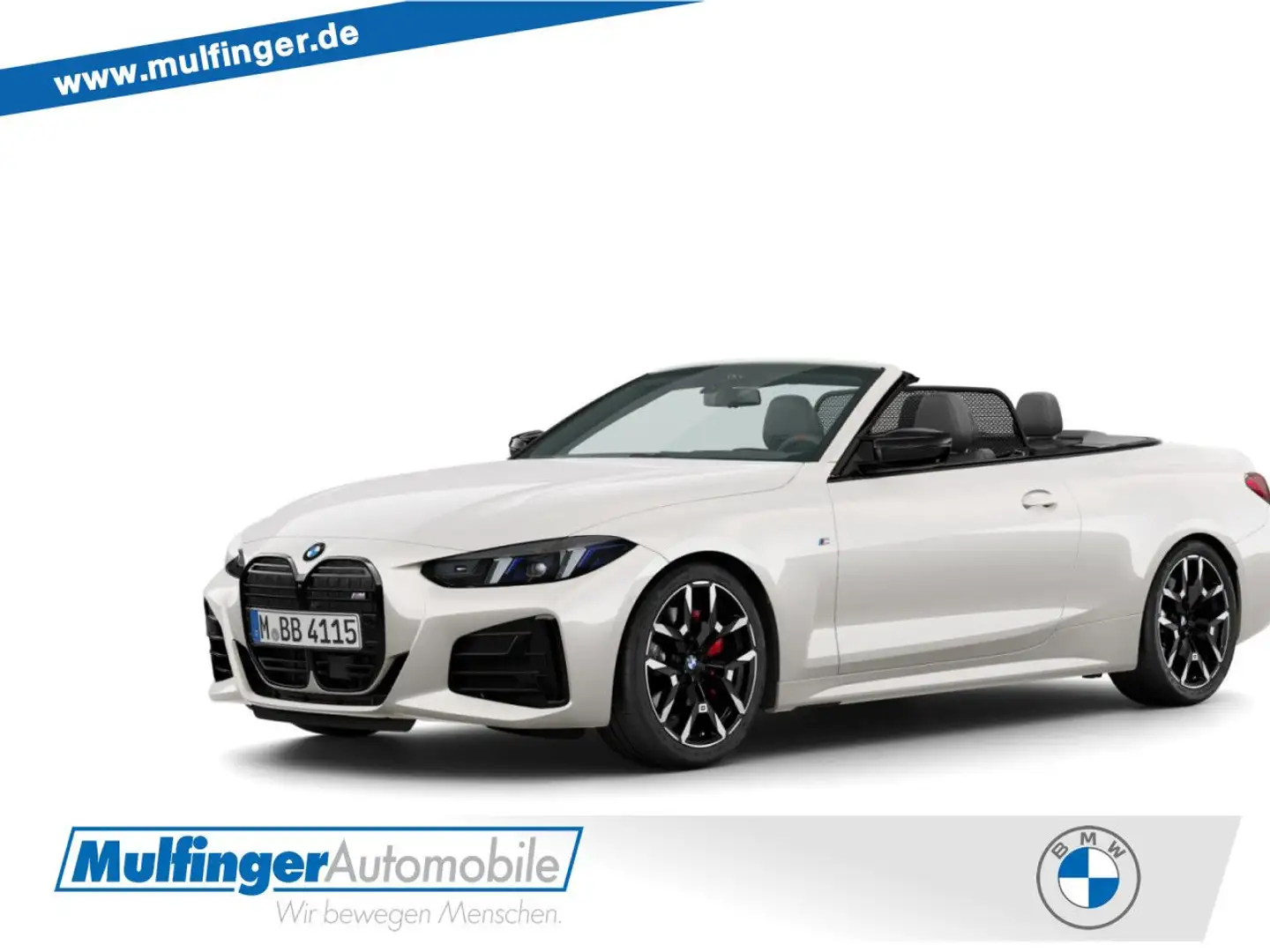 BMW 440 Mi xCabrio M PRO Standh.HUD ACC SurView 19" LED Weiß - 1