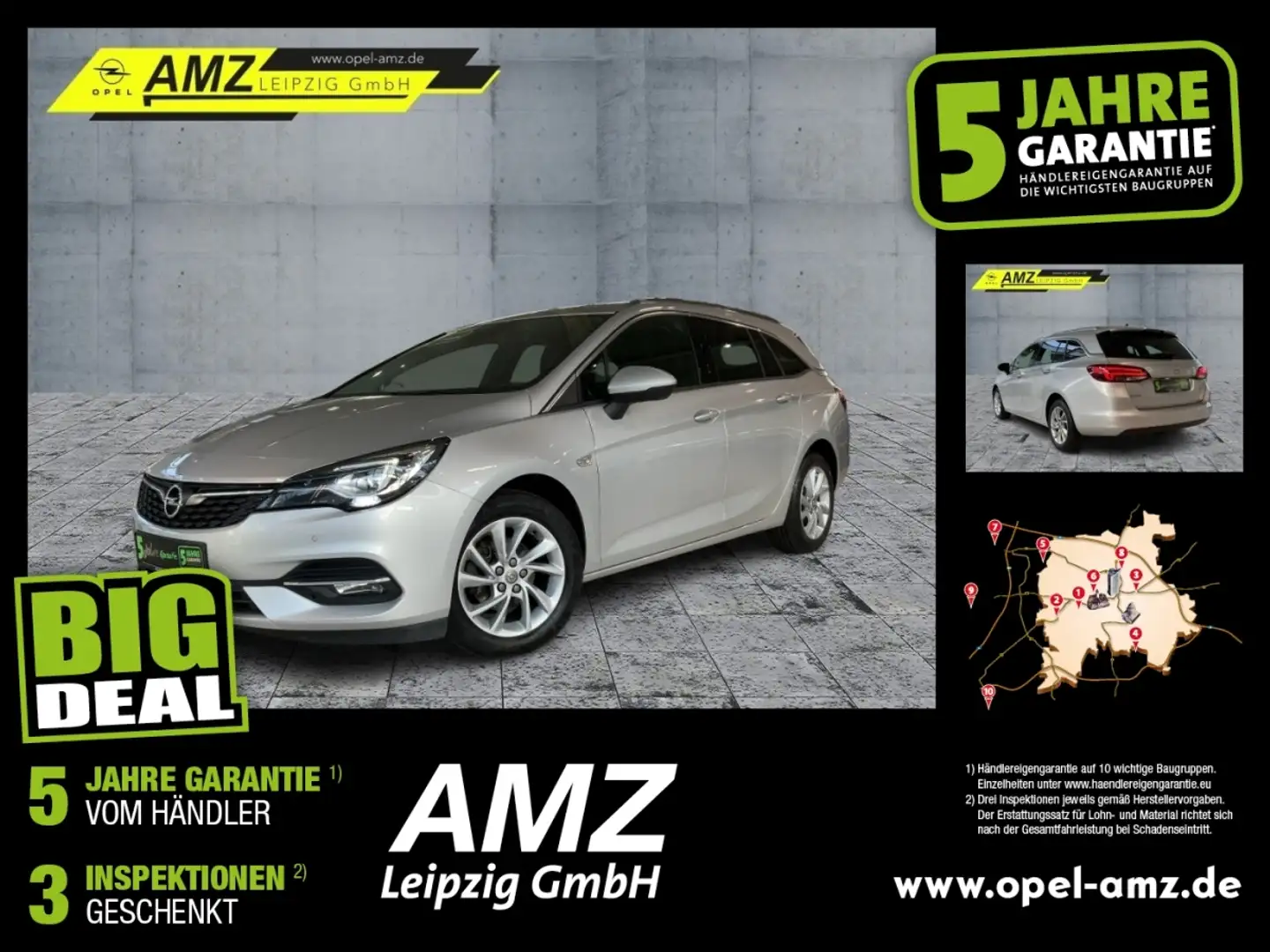 Opel Astra K Sports Tourer 1.5 D *HU AU NEU* Plateado - 1