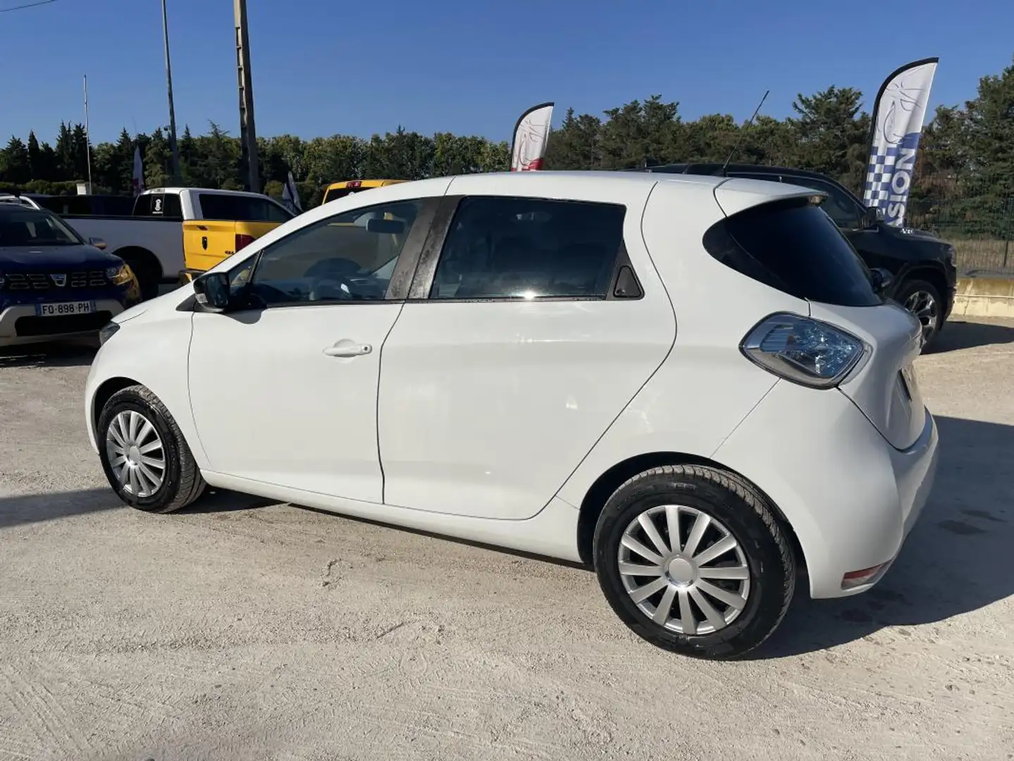 Renault ZOE LIFE CHARGE RAPIDE TYPE 2 Wit - 2