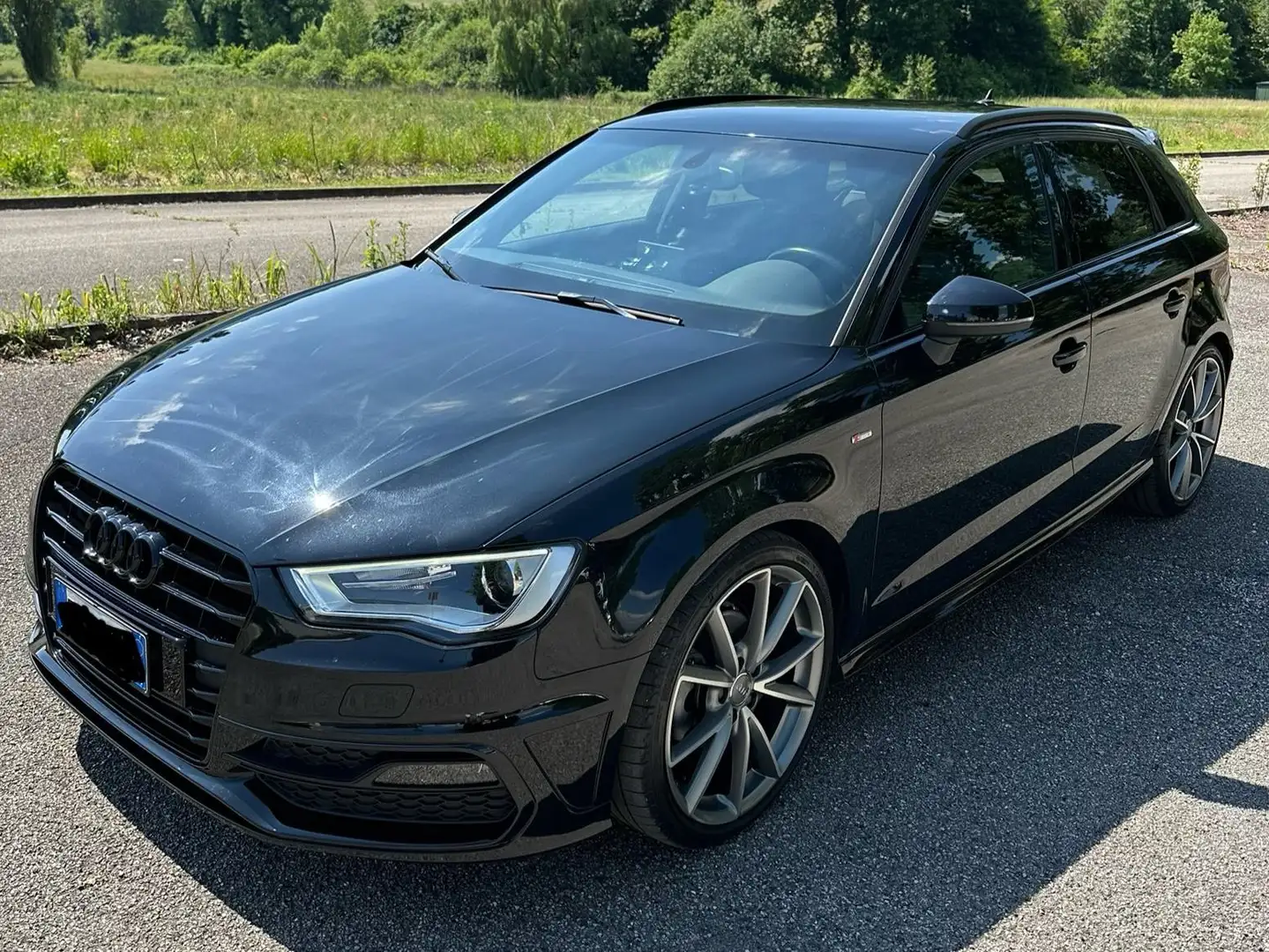 Audi A3 S line Nero - 2