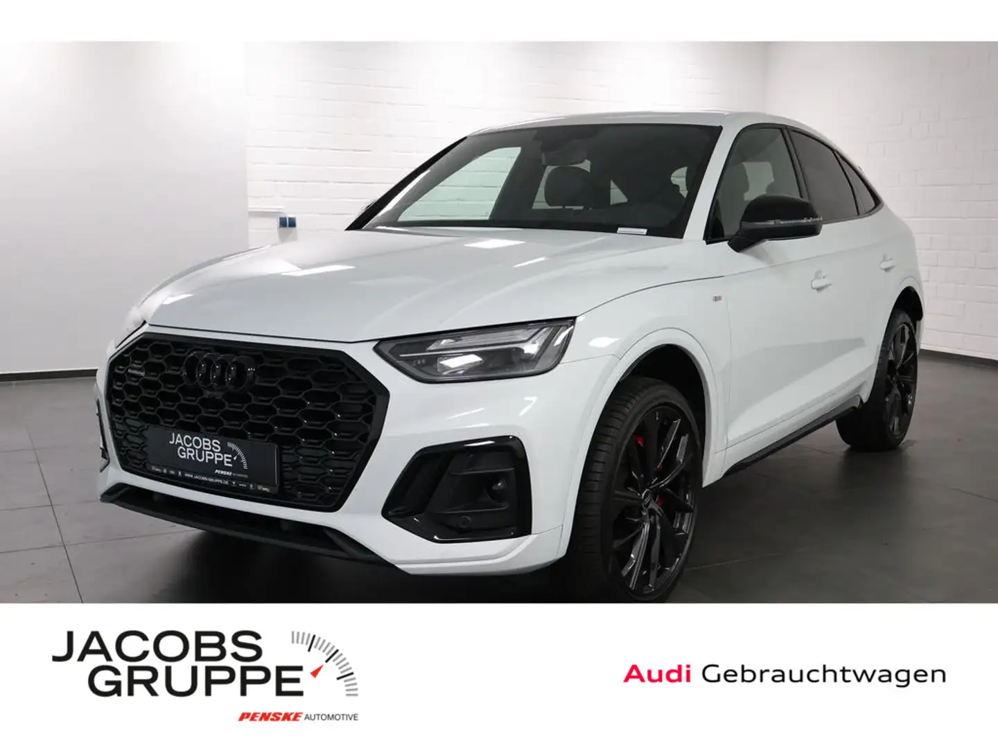 Audi Q5 Sportback 40 TDI quattro S line DSG,Navi,L Weiß - 1