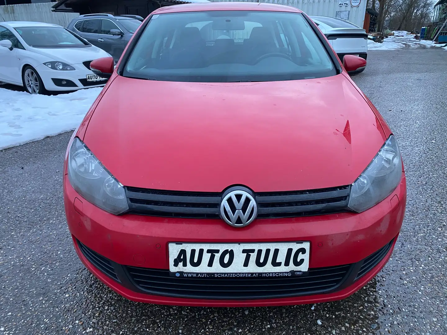 Volkswagen Golf Trendline ** 1 Besitz ** Pdc**Shz** Rot - 1