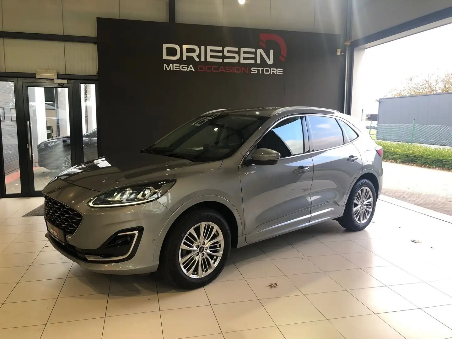 Ford Kuga Vignale Hybride 2.5i  190pk  STAAT IN BREE Argent - 1