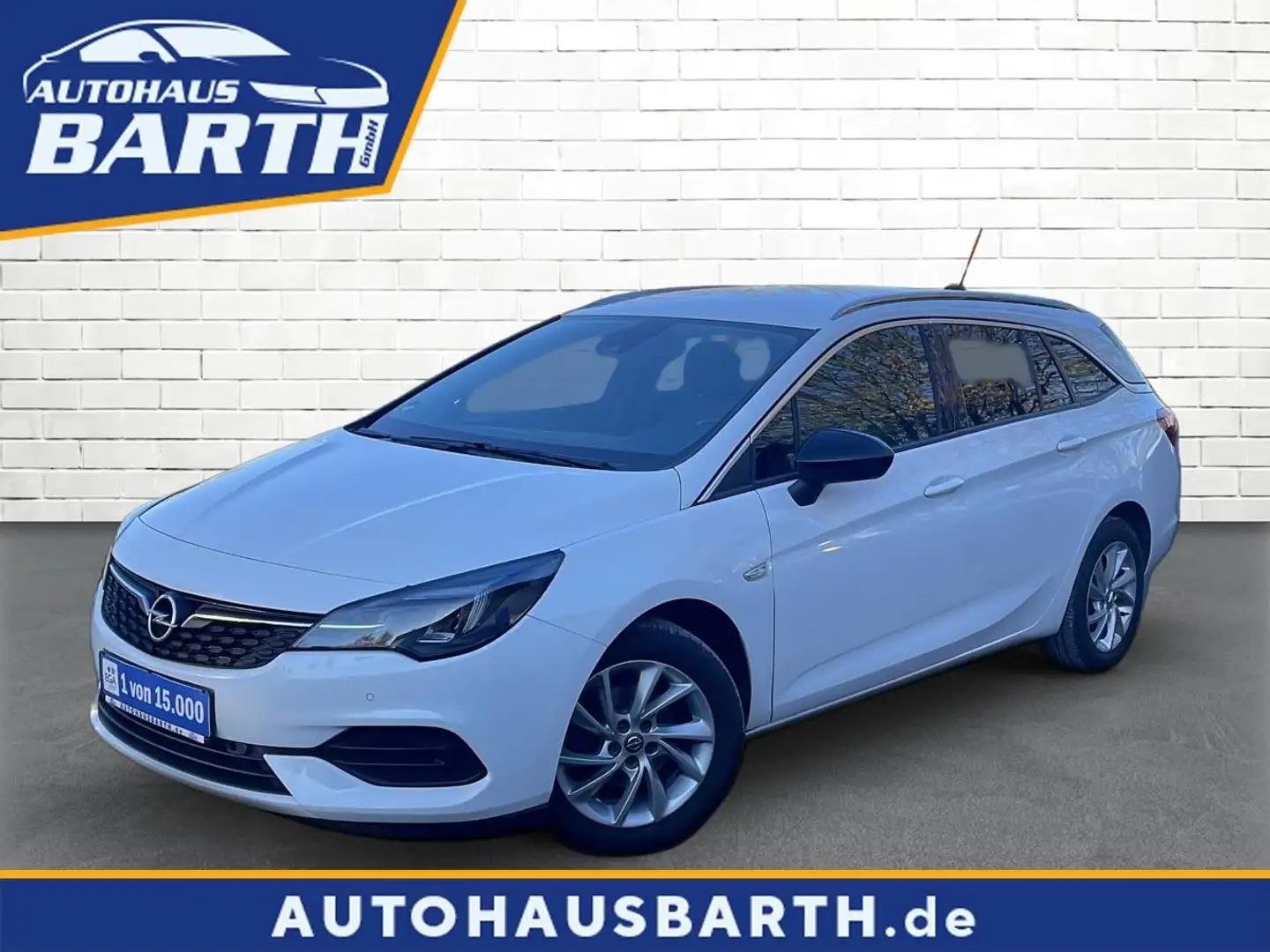 Opel Astra K 1.5 D Elegance *LED*RFK*SHZ*Navi* Weiß - 1