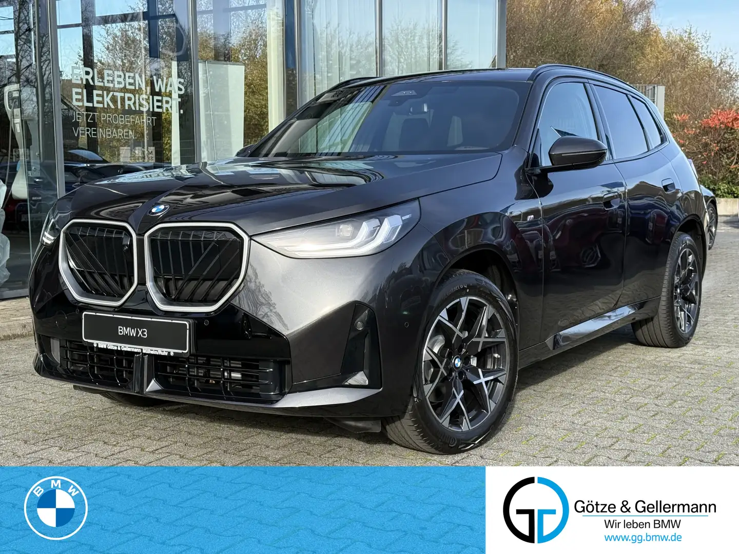 BMW X3 20d xDrive M Sport IconicGlow HUD AHK Stop&Go Grau - 1