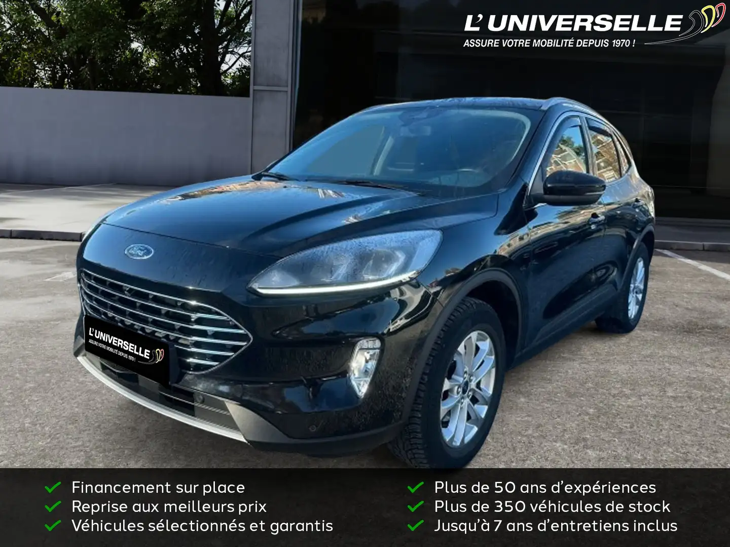 Ford Kuga TITANIUM Noir - 1