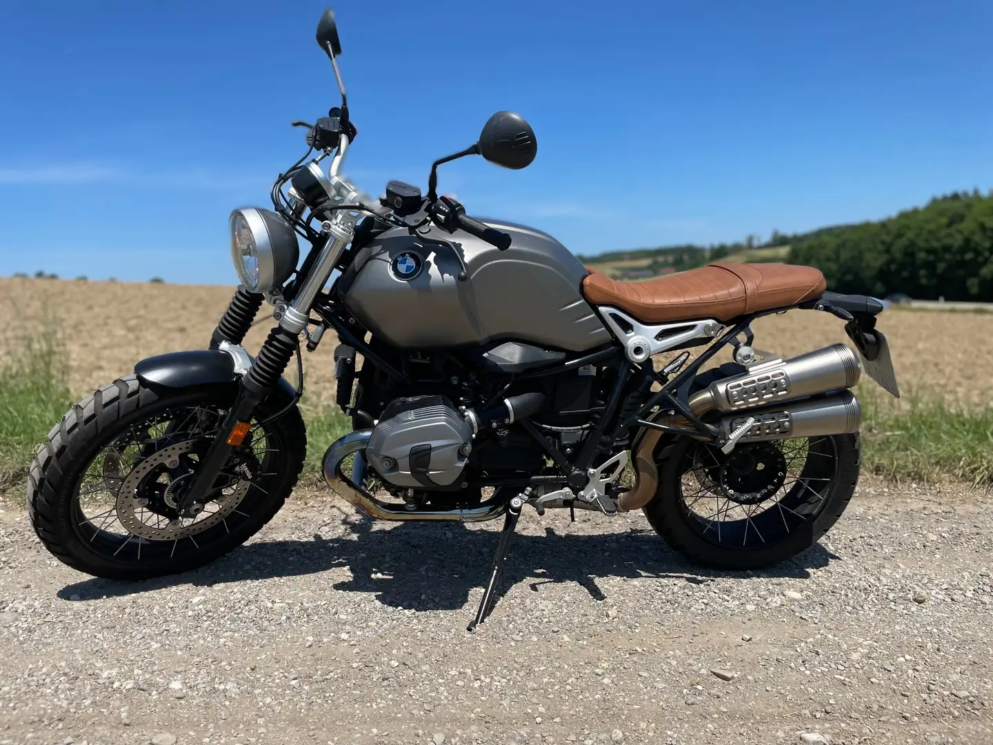 BMW R 12 nineT R ninet scrambler Argent - 2