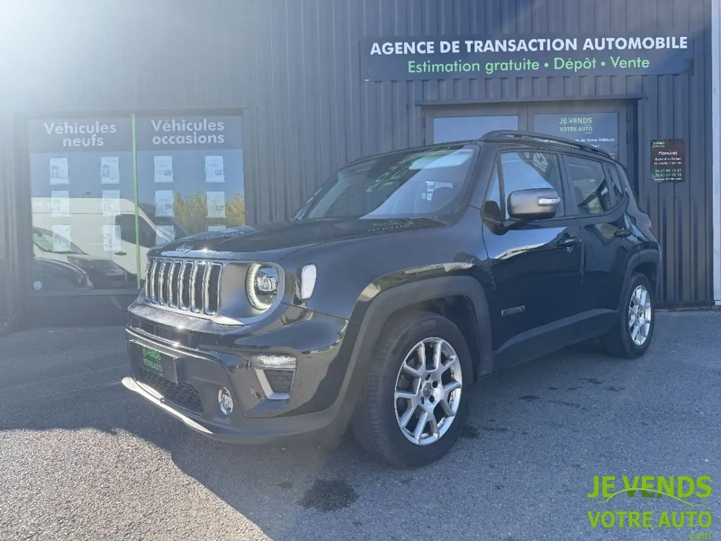 Jeep Renegade 1.6 MultiJet 120ch Limited Schwarz - 1