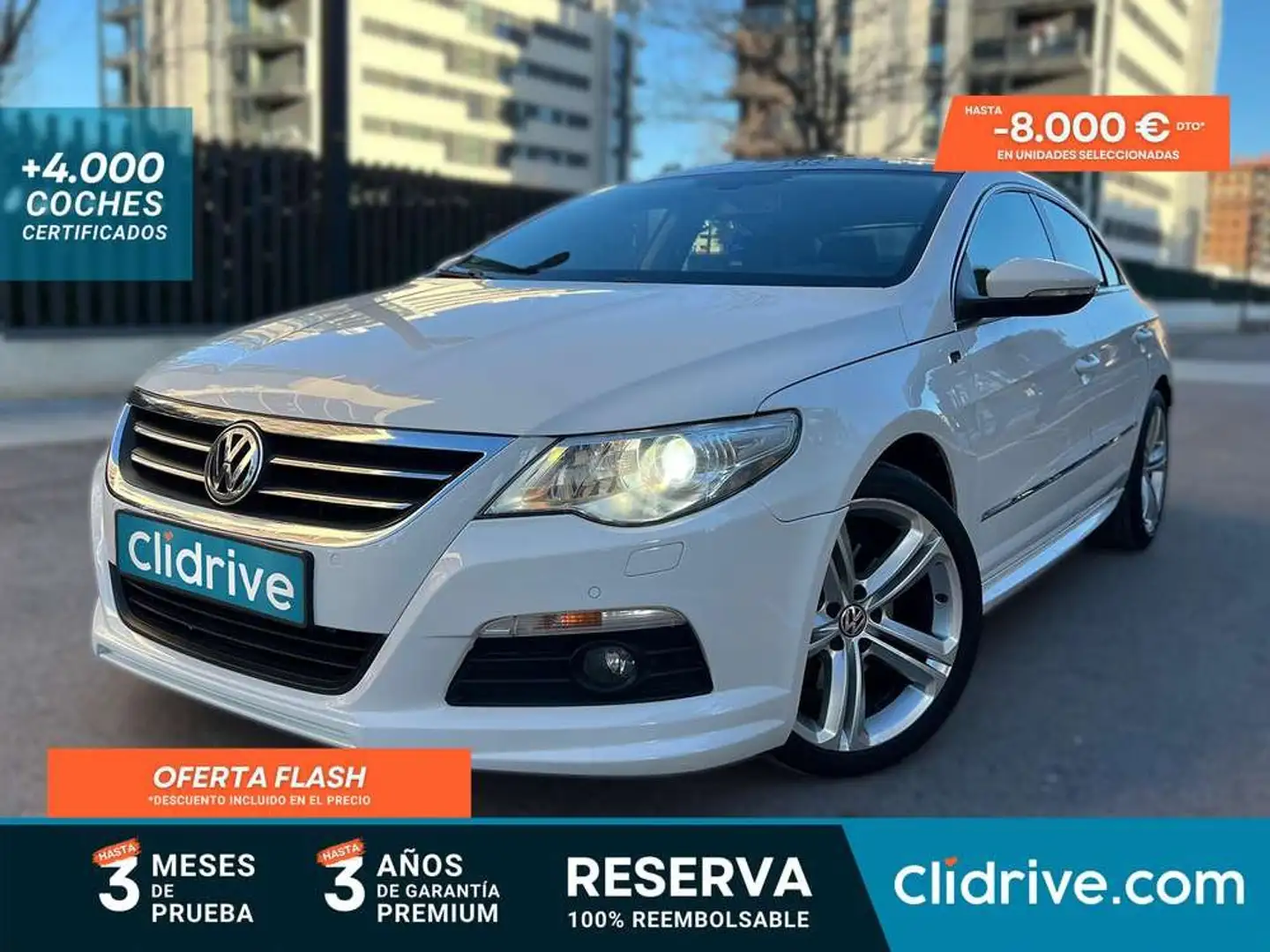 Volkswagen Passat CC 2.0 TDI BlueMotion Blanc - 1
