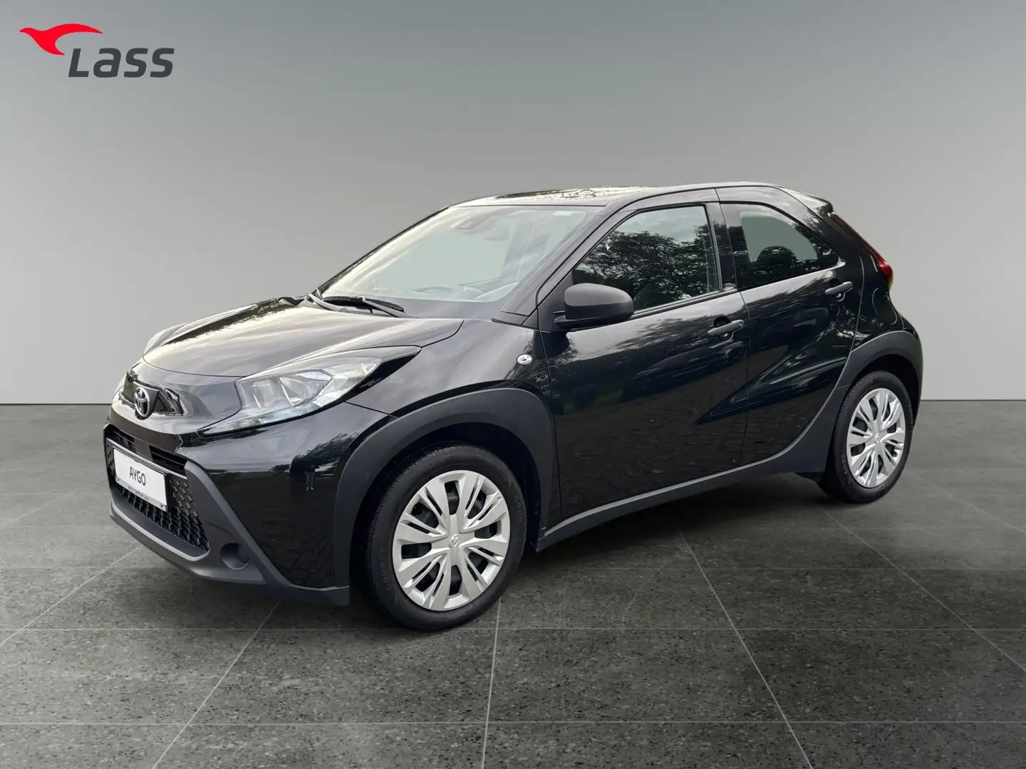 Toyota Aygo X 1.0 Klima ZV Sitzheizung BT DAB Zwart - 2