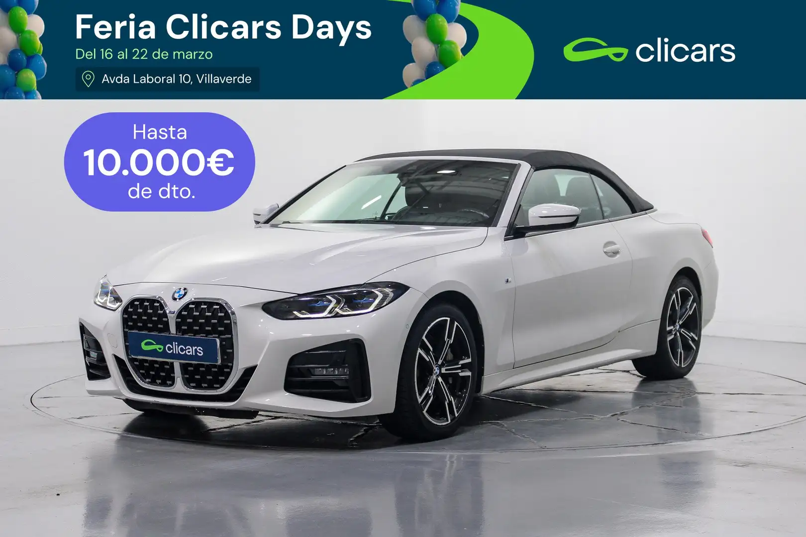 BMW 430 430iA Cabrio xDrive Blanco - 1