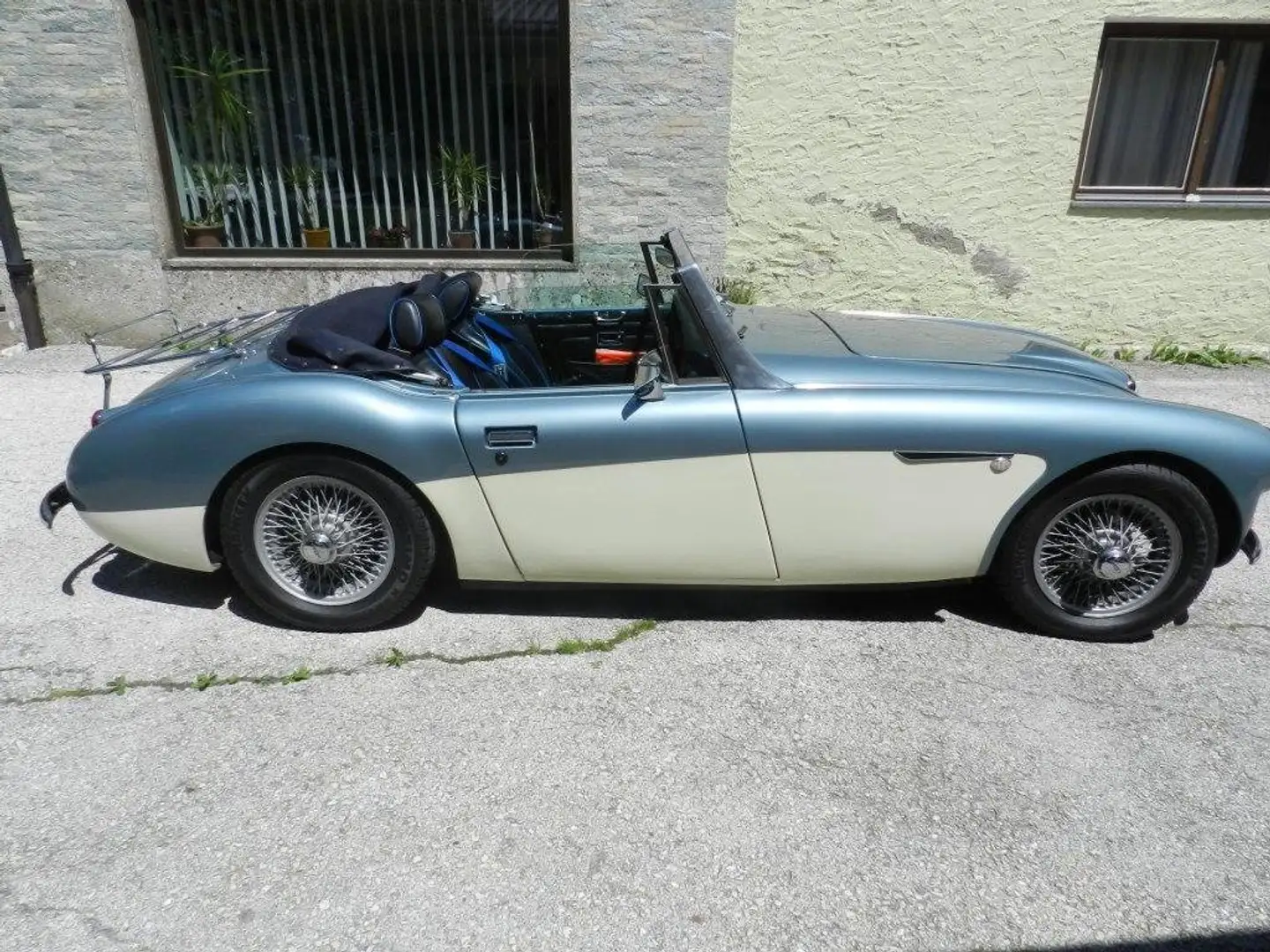 Austin-Healey Sebring SX Cabrio Replik Silber - 1